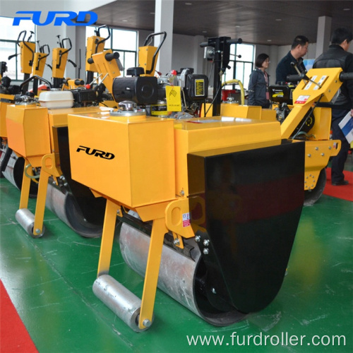 New Condition Electric Starting Small 325kg Road Roller Compactor